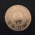 20フラン金貨買取  1811A ナポレオン K21.6製
